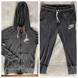NIKE women’s grey jacket and pants SET ✨